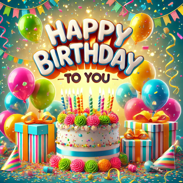 Happy Birthday To You