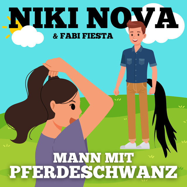 Mann mit Pferdeschwanz