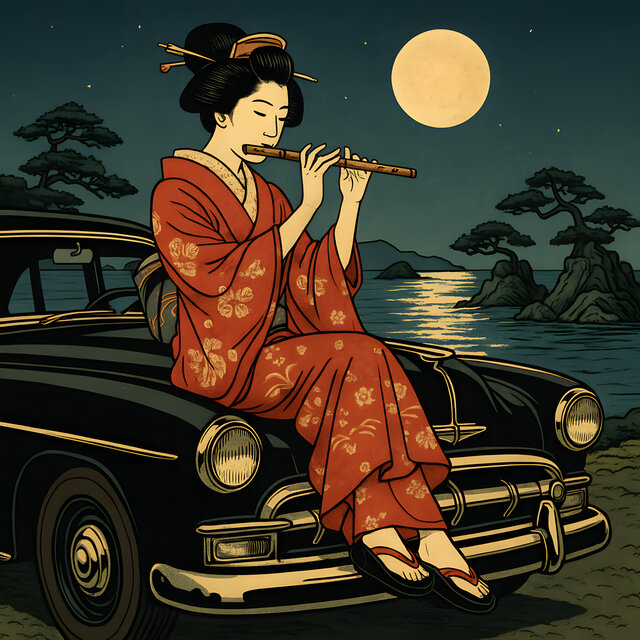 Flute Geisha Fu