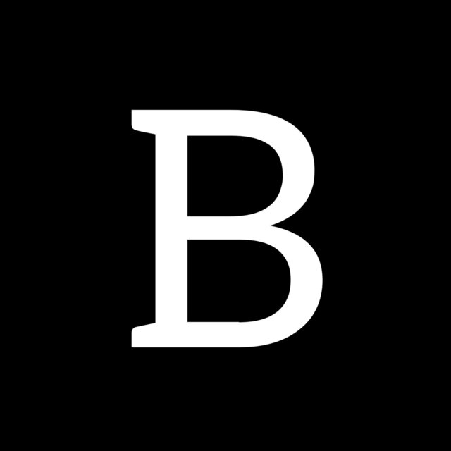 B