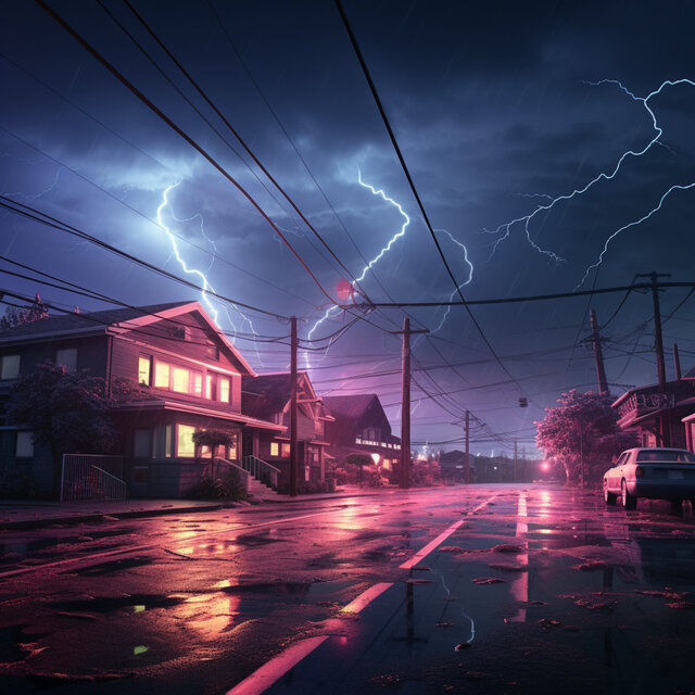 Baby's Binaural Thunder Lullaby: Gentle Storm