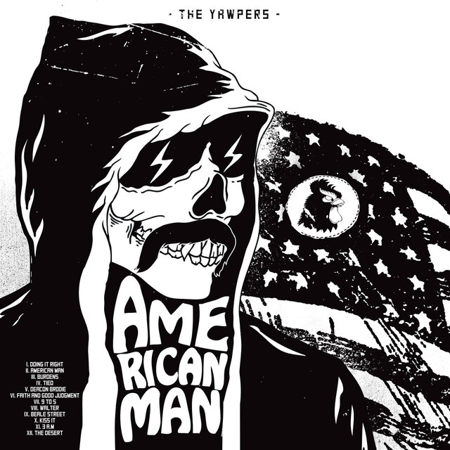 Cover art for album American Man by The Yawpers