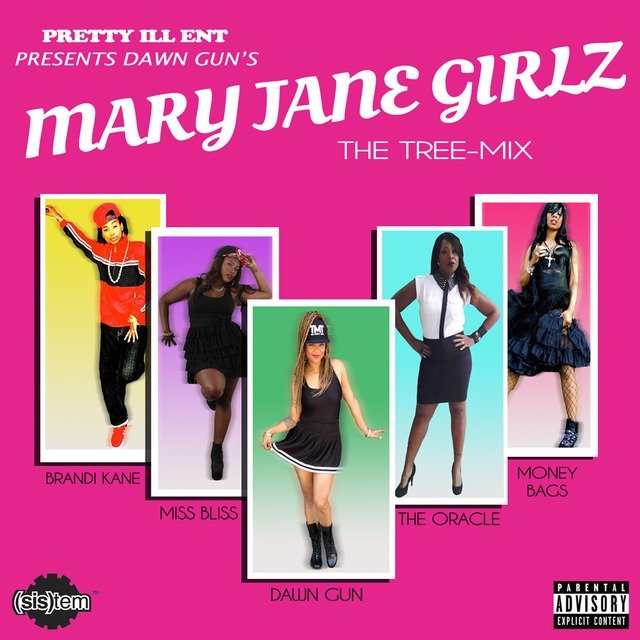 Mary Jane Girlz (The Tree-Mix) [feat. Miss Bliss, Money Bags, The Oracle & Brandi Kane] - Single