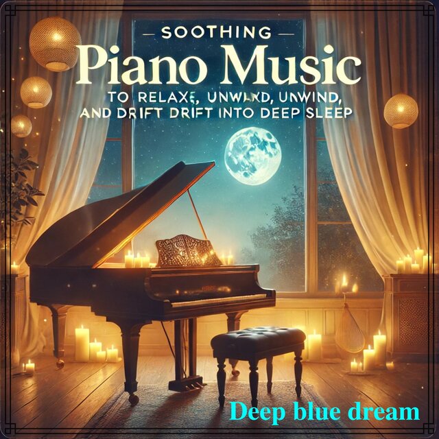 Relaxing piano music for soothing the soul and healing fatigue, guiding you towards deep sleep