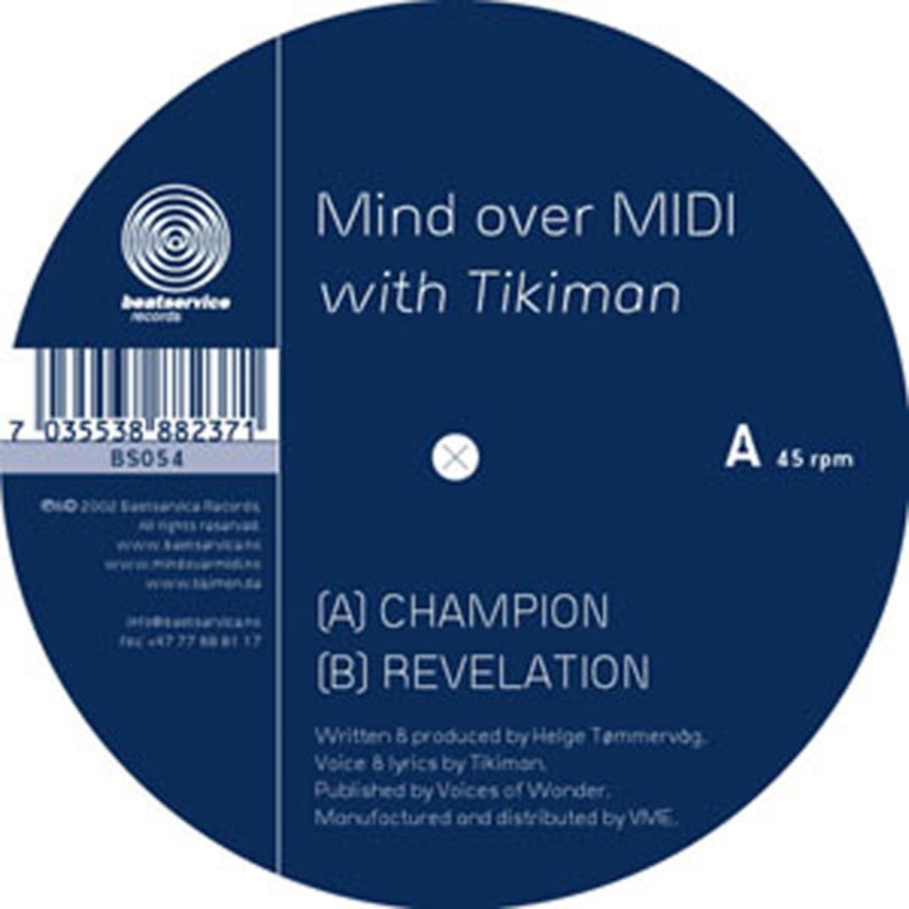 Mind over MIDI on TIDAL