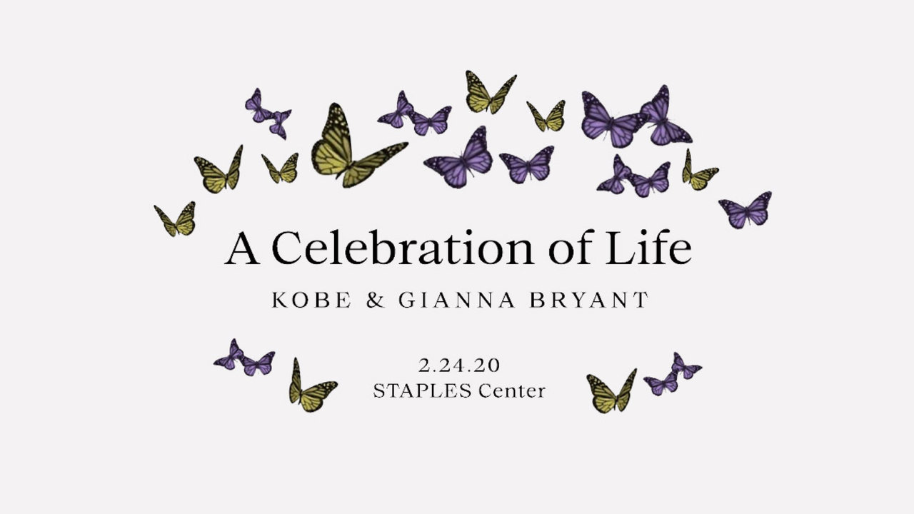 A Celebration of Life for Kobe & Gianna Bryant