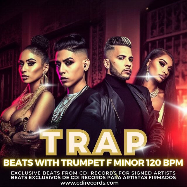 Trap with trumpet F minor 120 bpm (Instrumental)