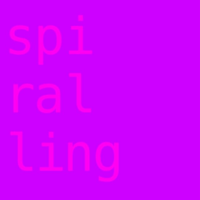 spiralling