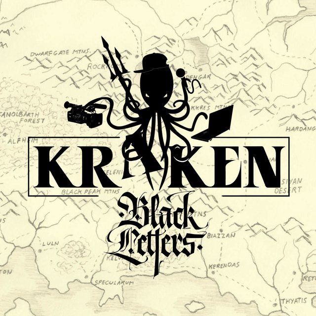 Black letters
