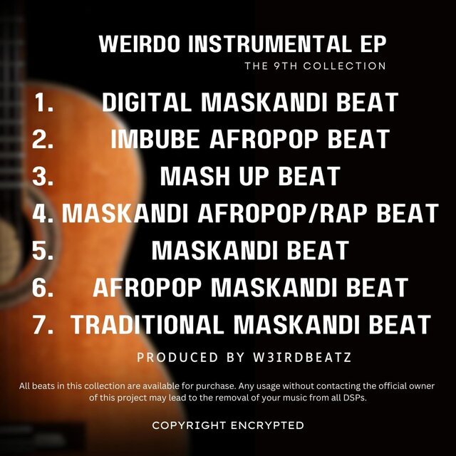 Weirdo Instrumental EP The 9th Collection