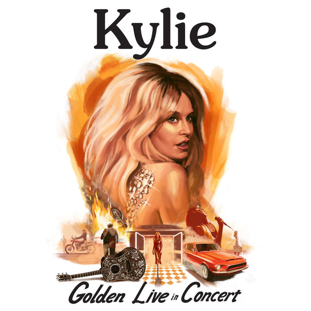 Cover art for album Golden: Live in Concert by Kylie Minogue