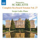 Cover art for album D. Scarlatti: Complete Keyboard Sonatas, Vol. 27 by Sergio Gallo