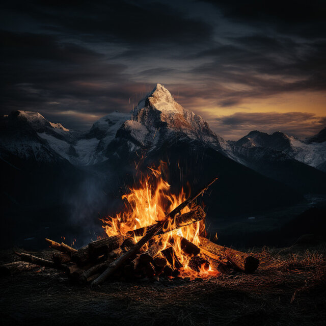 Flame's Touch: Soothing Fire Tunes for Massage