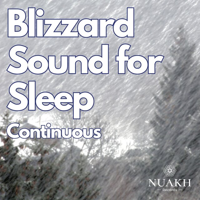 Blizzard Snowstorm Sound for Sleep