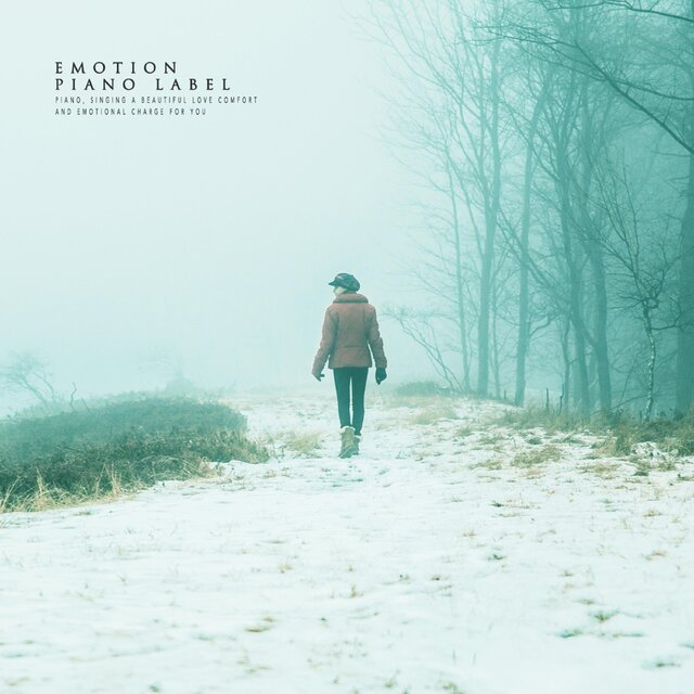With memories with you that resemble winter (Sensitive piano small house)