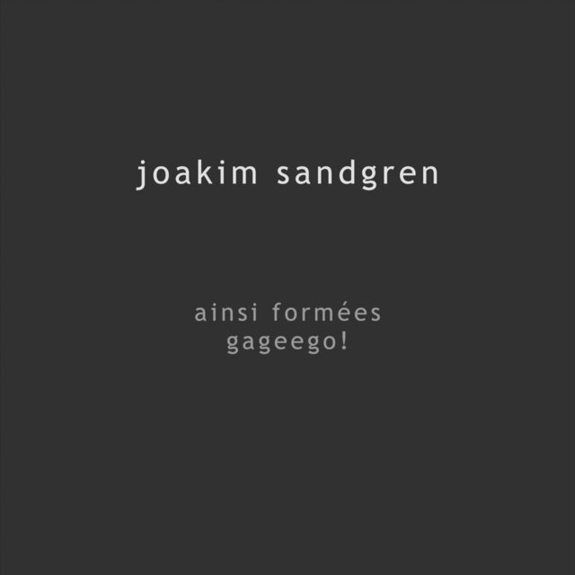 Ainsi Formées