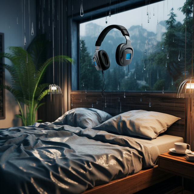 Sleepy Rain: Binaural Soothing Tunes