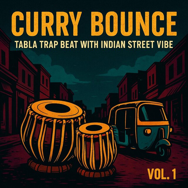 “Curry Bounce – Tabla Trap Beat with Indian Street Vibe (Vol.  1)