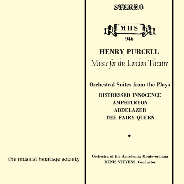 Purcell: Music for the London Theater
