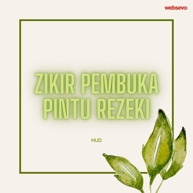 Zikir Pembuka Pintu Rezeki