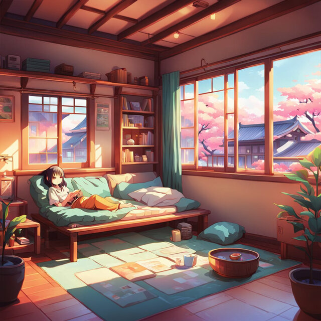 Golden Hour Café: Chillhop Lofi Beats for Focus and Calm