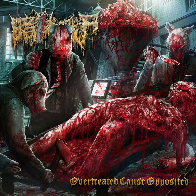 Cover art for album Overtreated Cause Opposited by Dark Prison Massacre
