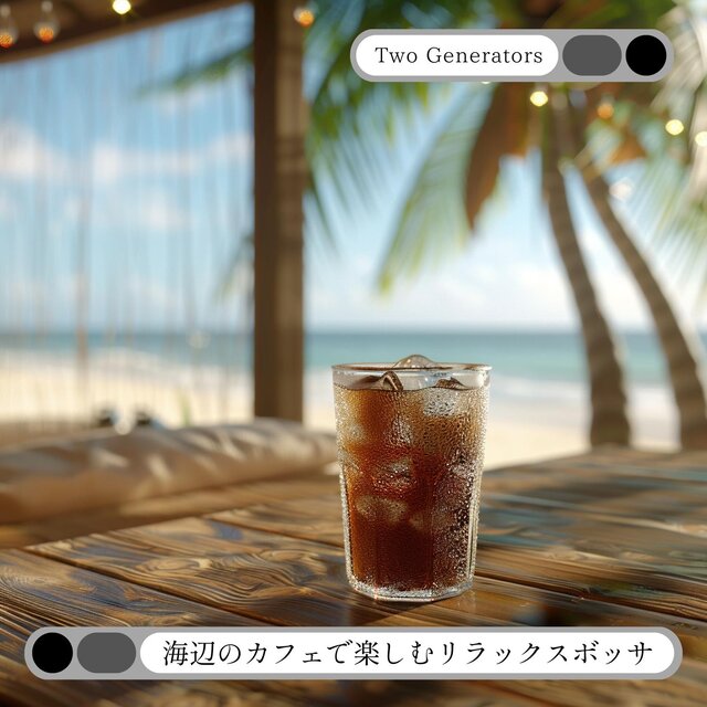 海辺のカフェで楽しむリラックスボッサ