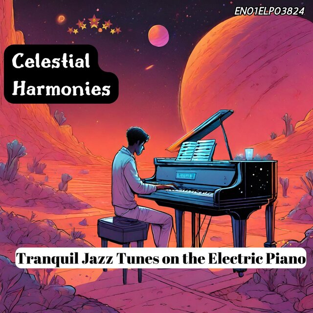 Celestial Harmonies: Tranquil Jazz Tunes on the Electric Piano