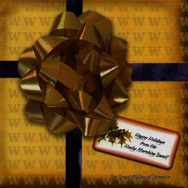 Happy Holidays from the Husky Marching Band