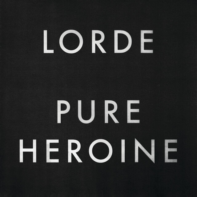 Cover art for album  by Lorde