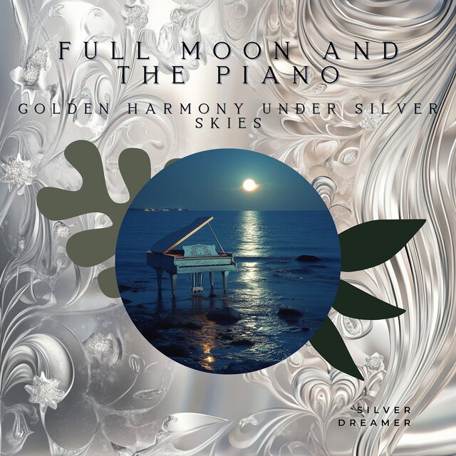Full Moon and the Piano: Golden Harmony Under Silver Skies