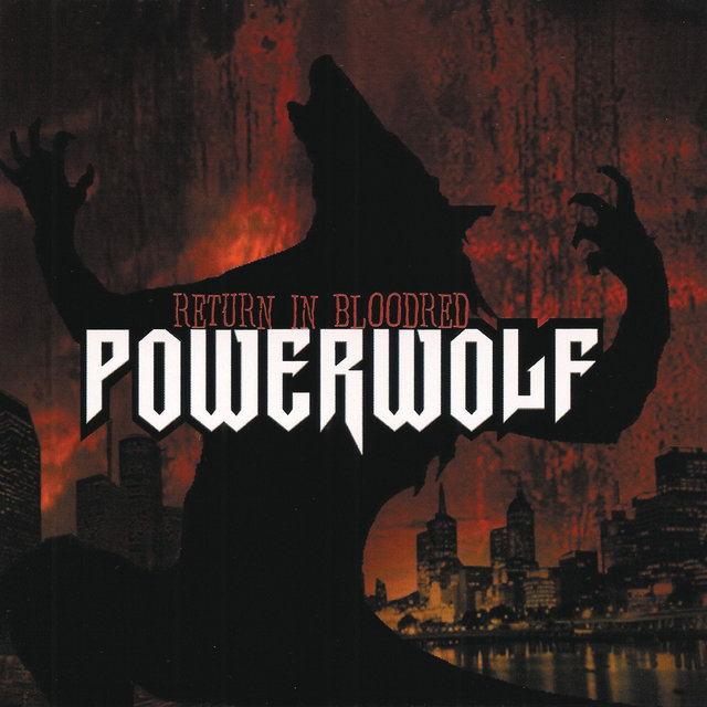 Cover art for album Return in Bloodred by Powerwolf