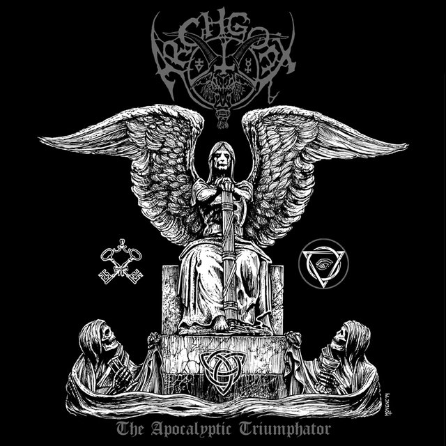 Cover art for album The Apocalyptic Triumphator by Archgoat