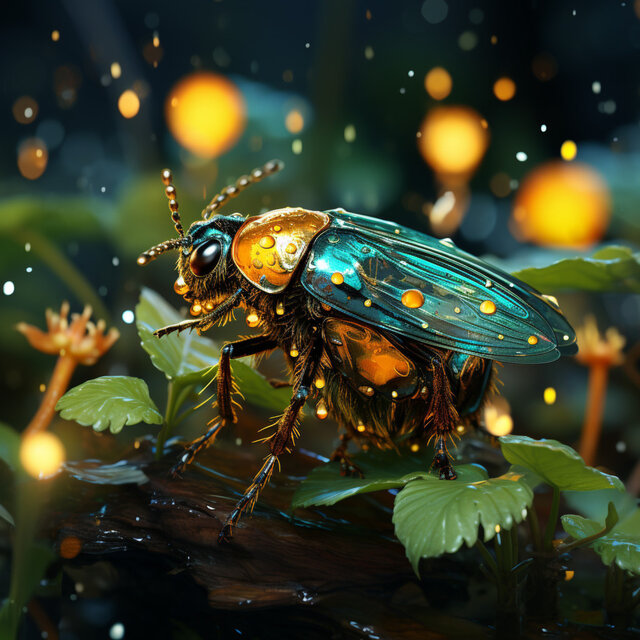 La Lluvia De La Naturaleza Y Los Insectos: Melodías De Meditación