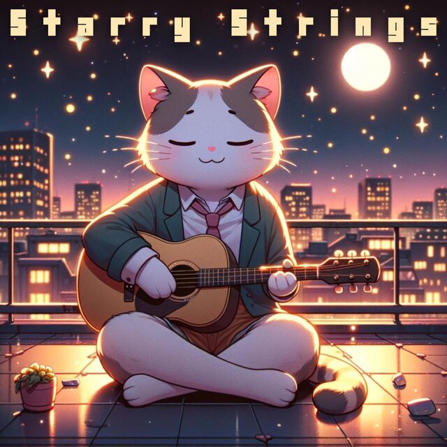 Starry Strings (Lofi Guitar Tales)