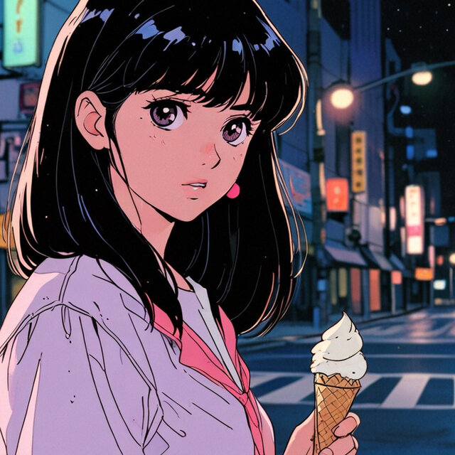 Vanilla Hour in the City Pop Lights