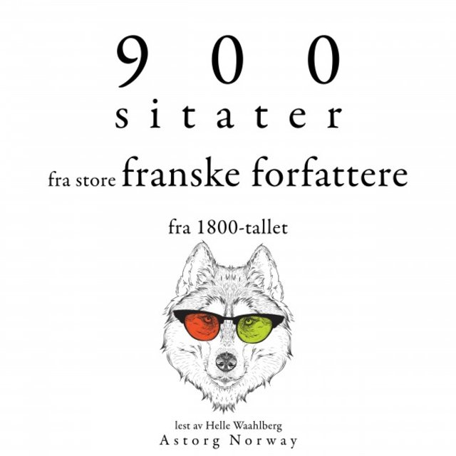 900 sitater fra store franske forfattere fra 1800-tallet (Samle de beste tilbudene)