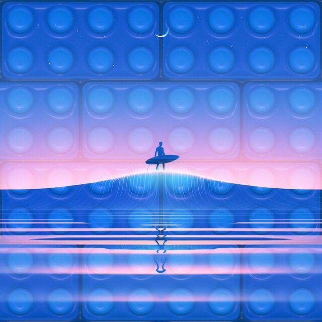 waves of calm lofi chill
