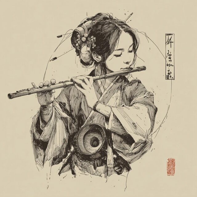 Whispers of Zen: Traditional Japanese Flute Calm Journeys