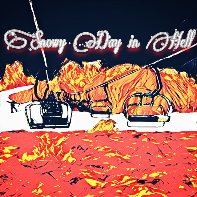 Snowy Day in Hell