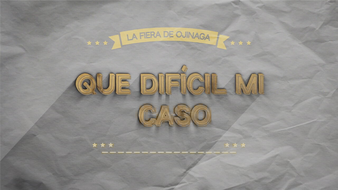 Que Difícil Mi Caso (LETRA)