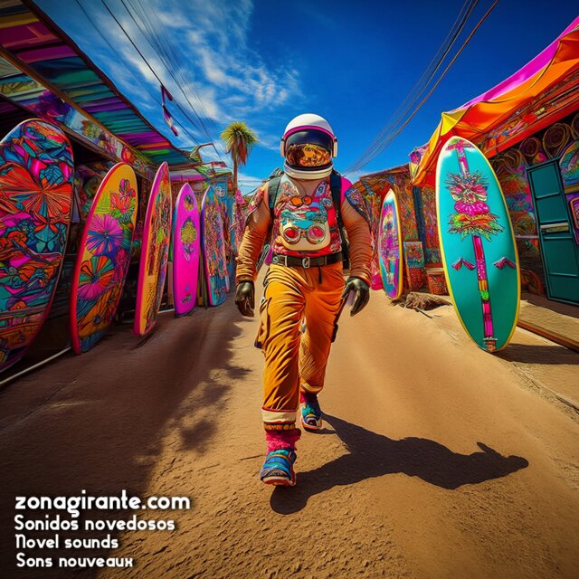 Cover art for album Sonidos novedosos - Novel sounds - Sons nouveaux by User