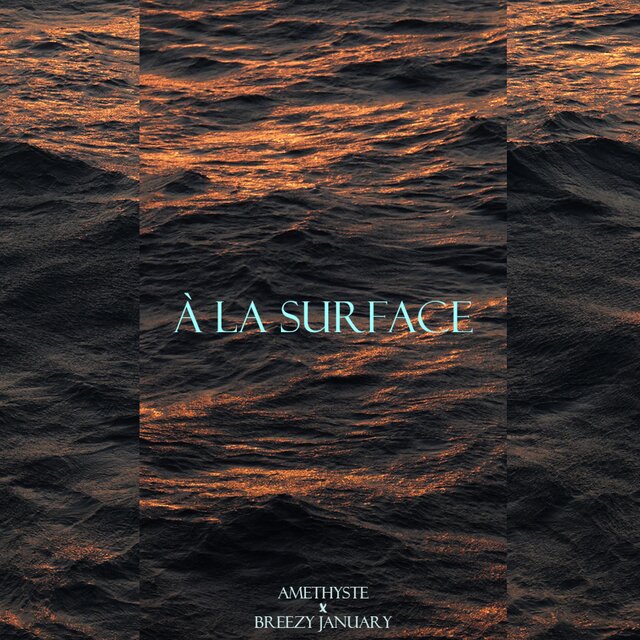 à la surface