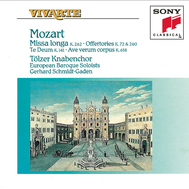 Mozart: Missa Longa; Inter Natos Mulierum; Te Deum Laudamus; Venite Populi; Regina Coeli