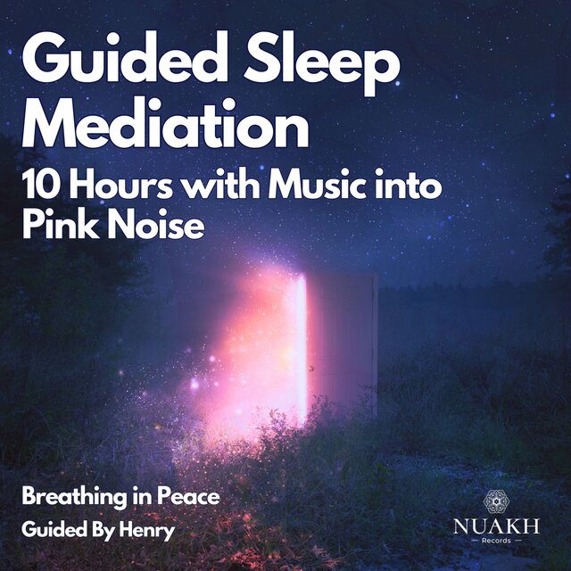 10 Hours Continuous Sleep Meditation With Pink Noise - Stillness of the Night