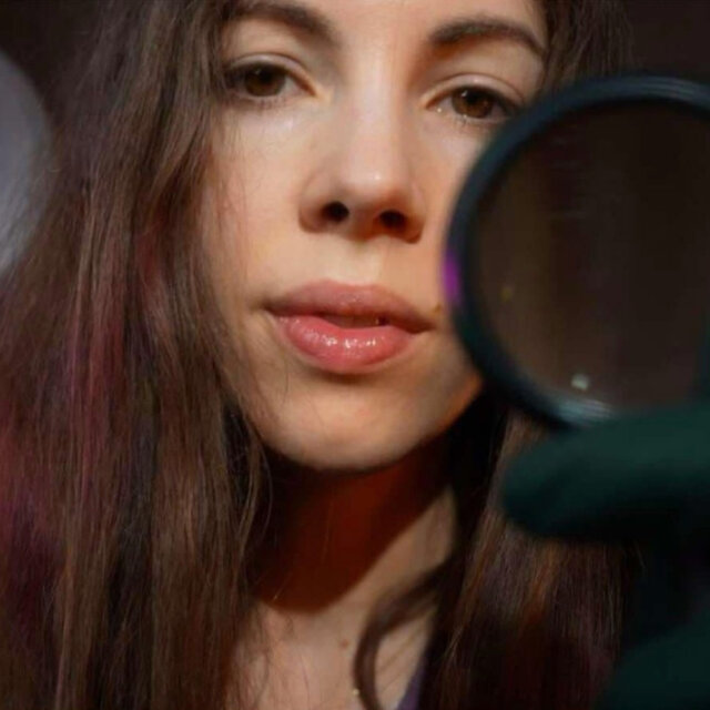 ASMR Examining Your Skin in DETAIL