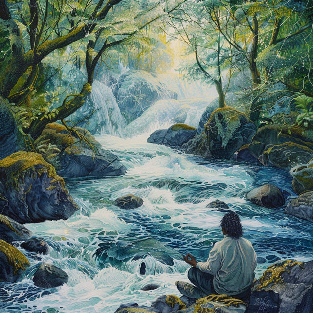 Streams Relaxation Rhythms: Gentle Waters