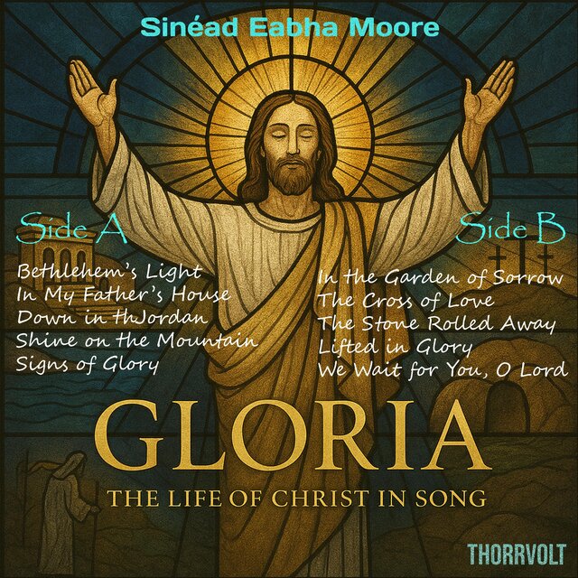“Gloria: The Life of Christ in Song” (“Gloria” captures reverence and worship the subtitle makes it clear this is a sacred concept album)