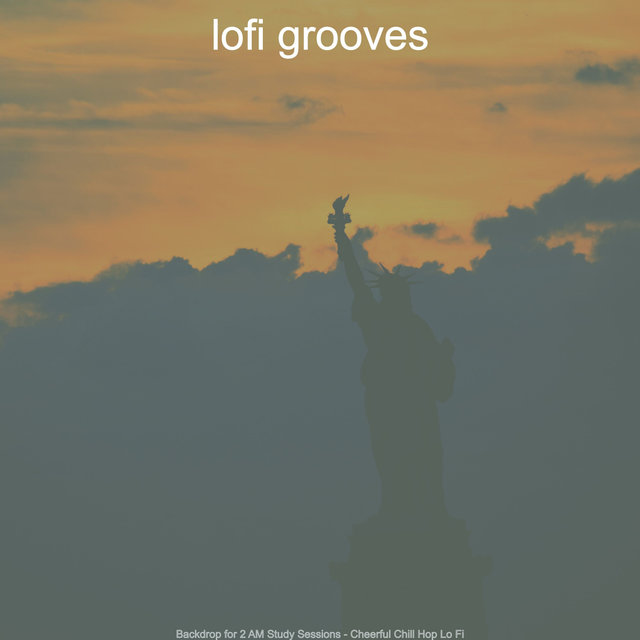 Backdrop for 2 AM Study Sessions - Cheerful Chill Hop Lo Fi