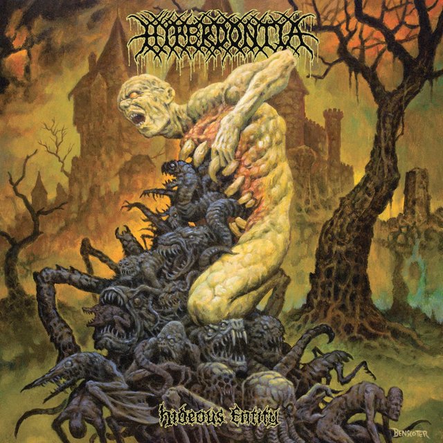 Cover art for album Hideous Entity by Hyperdontia